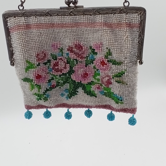 Vintage Beaded Purse - Picture 3 of 6